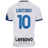 Maglia ufficiale Inter Milan Lautaro Martinez 10 Trasferta 2021-22 per Uomo